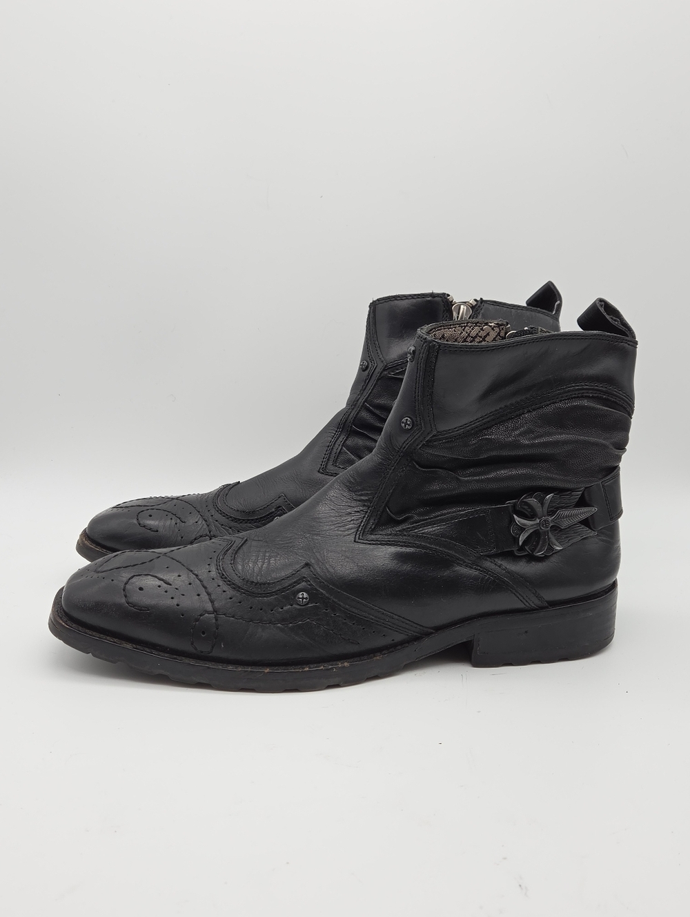 Mark Nason Flybe Western Black Boots Size Men's 8.5